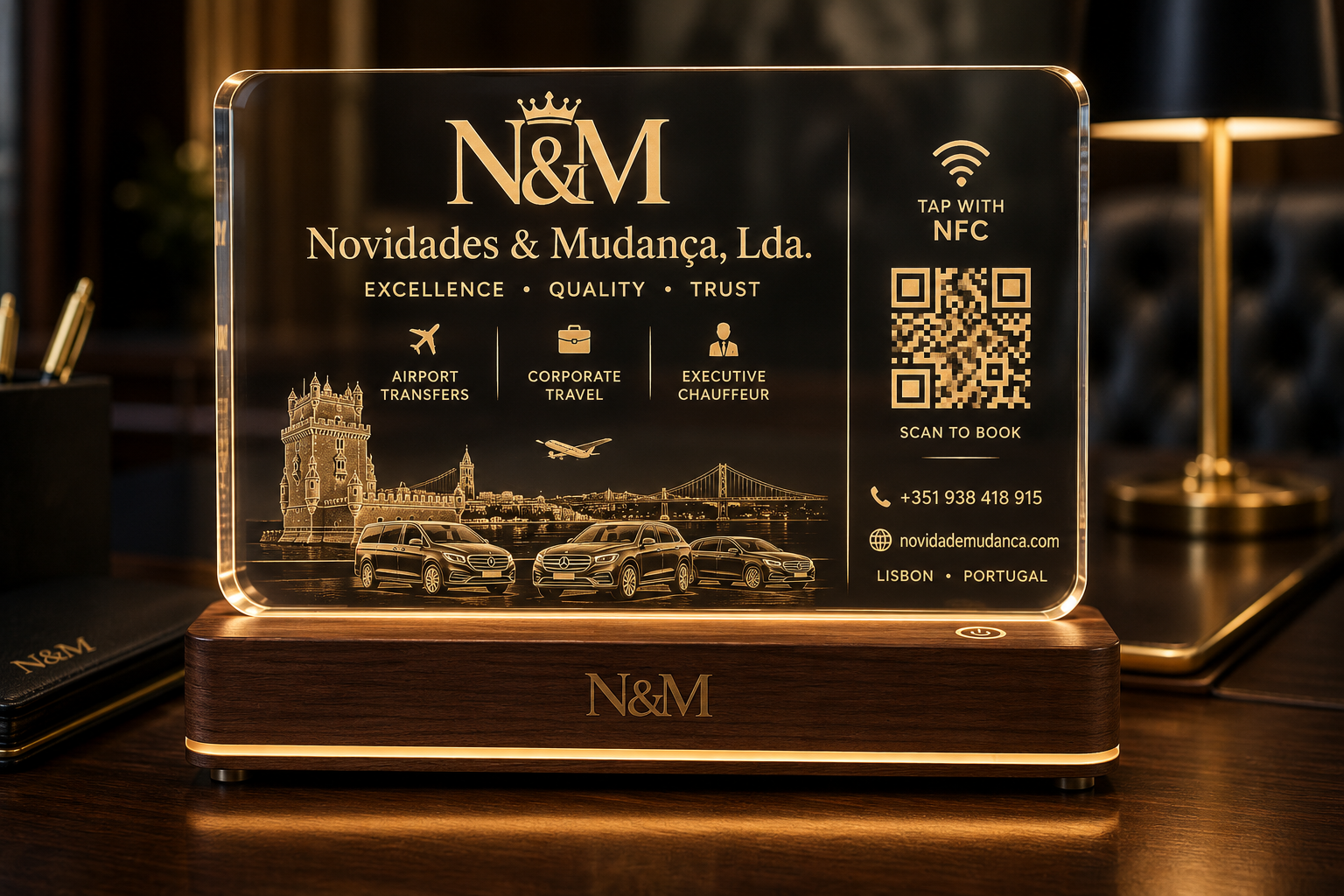 N&M Premium Desk Display
